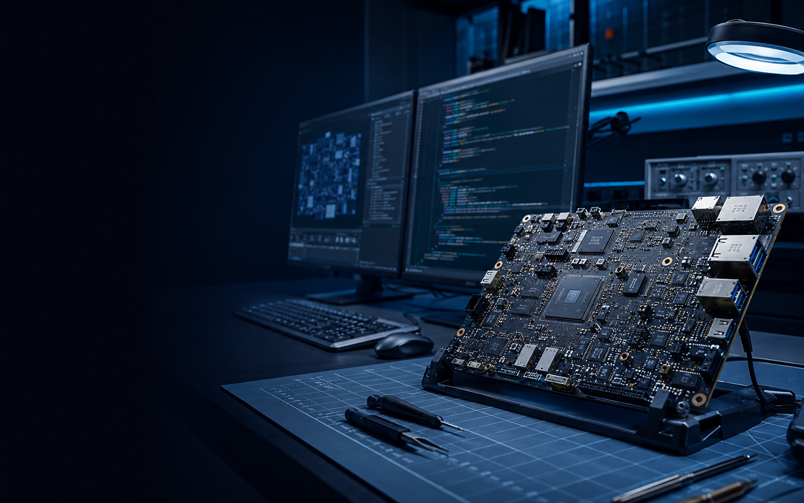Embedded hardware and engineering workstation