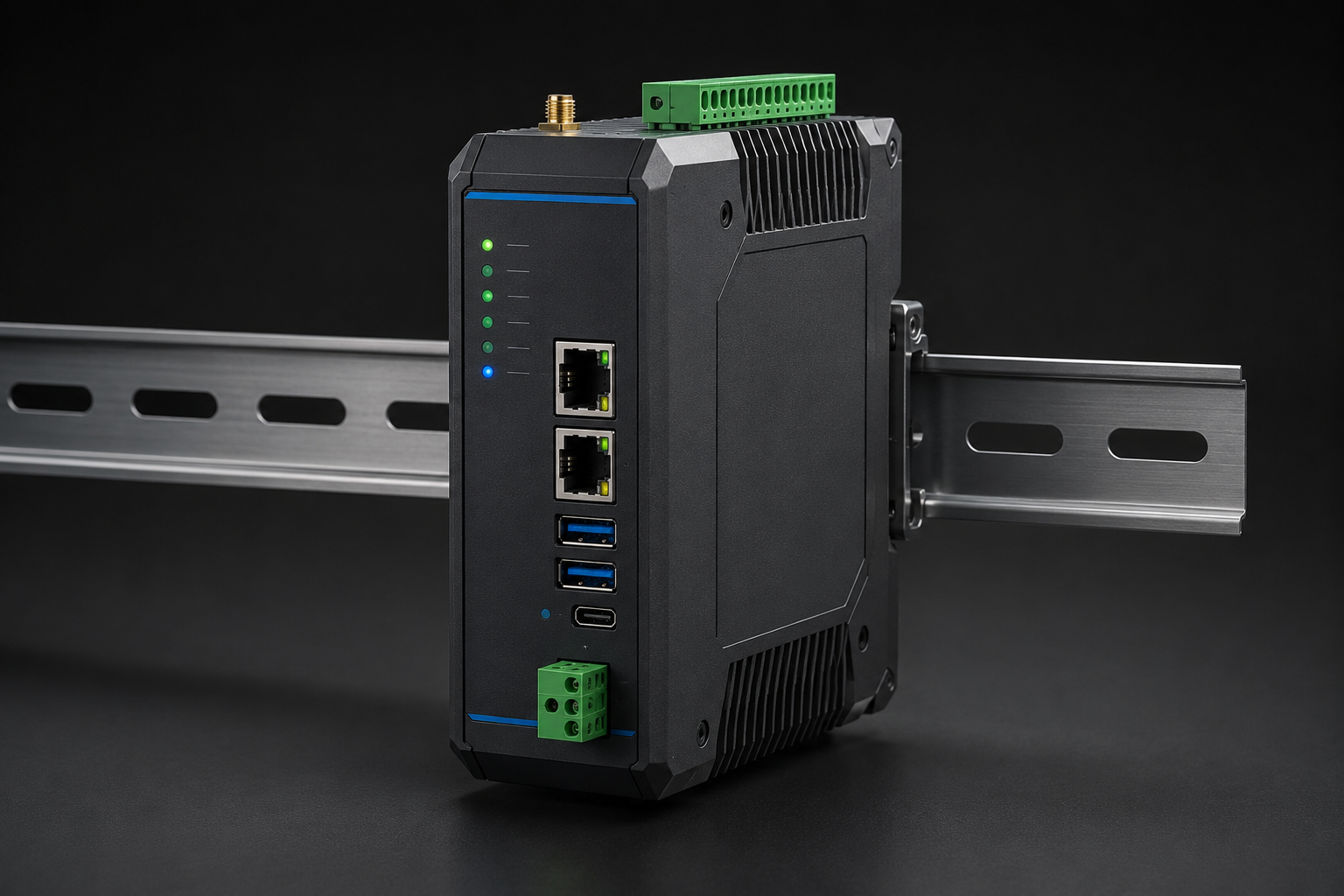 Rugged industrial IoT gateway
